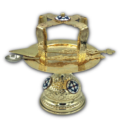 Chalice 1L - Gold Plated, Stainless Steel Cup with Enamel - Image 2