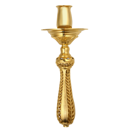 Handheld Candlestick - Gold plated