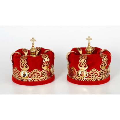 Russian Wedding Crowns - Pair #2