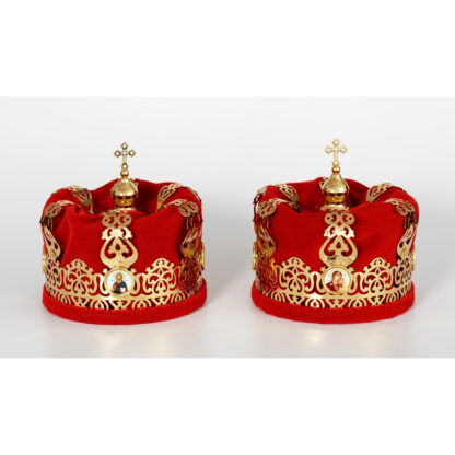 Russian Wedding Crowns - Pair #2 - Image 2