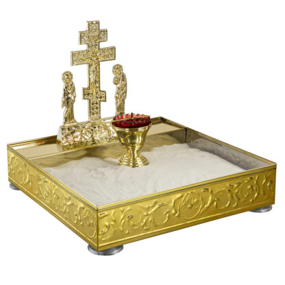 Memorial table candle stand- sand - Image 2