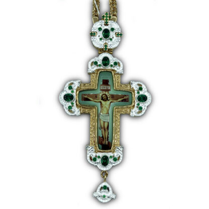 Pectoral Cross with Green Stones - Image 2