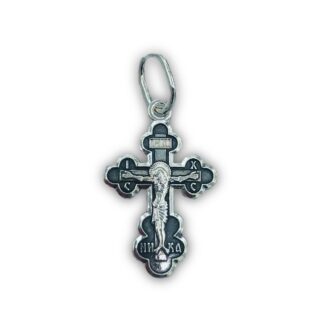 Infant Baptismal Bubble Cross, dark