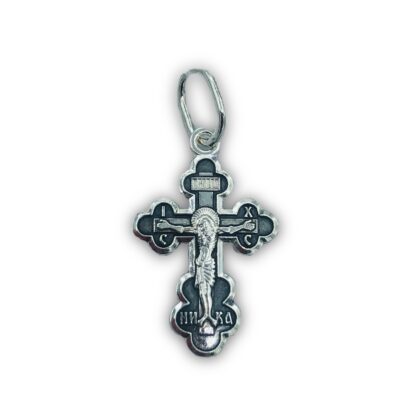 Infant Baptismal Bubble Cross, dark