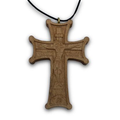 Pectoral Byzantine Cross, Wood Resurection - Image 2