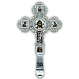 Altar / Blessing Cross - silver plated