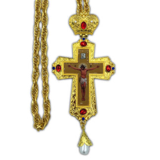 Pectoral Cross, gold with pearl