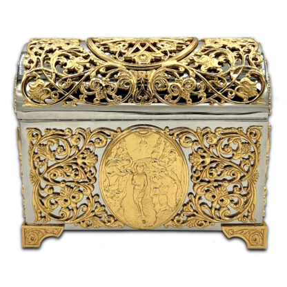Baptismal Kit, Large, Silver with Gold overlay