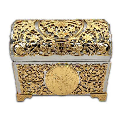 Baptismal Kit, Large, Silver with Gold overlay - Image 2