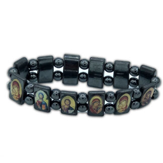 Metal Icon Prayer Bracelet