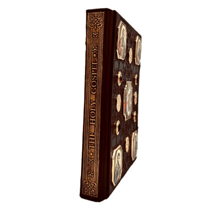 Orthodox Gospel Altar / Church, Custom Leather Bound, Russian Style Pericopes, King James Text - Image 3