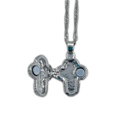 Silver Locket Cross - Image 2
