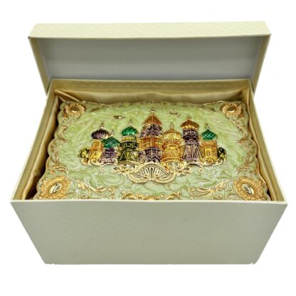 Enamel Cathedral Jewelry Box - Image 11