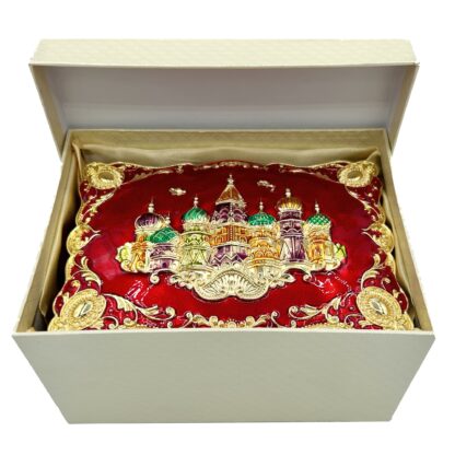 Enamel Cathedral Jewelry Box - Image 7