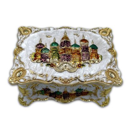 Enamel Cathedral Jewelry Box - Image 12