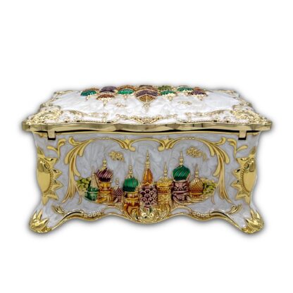 Enamel Cathedral Jewelry Box - Image 14