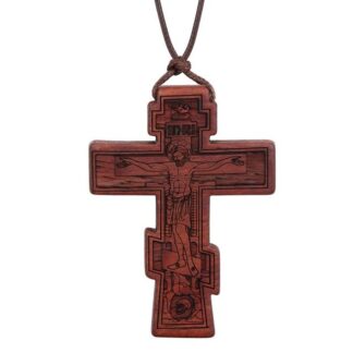 Wood cross - 3 Bar
