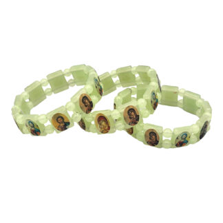 Glow in the dark Icon prayer bracelet