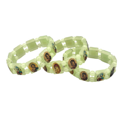 Glow in the dark Icon prayer bracelet
