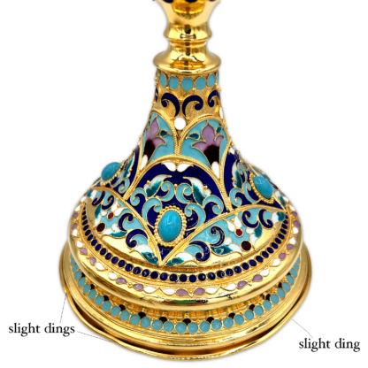 Complete Chalice Kit with Enamel .5L - Gold Plated, Gold Plated Cup - Image 6