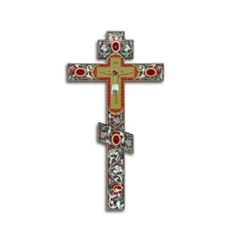 Orthodox wood cross for home icon corner or church.