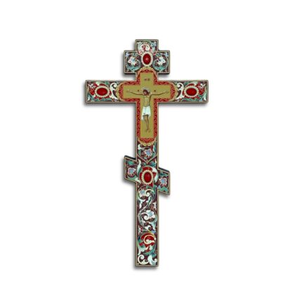 Orthodox wood cross for home icon corner or church.