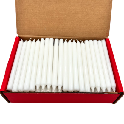 White Congressional Candles 17/32" x 7" - Image 3