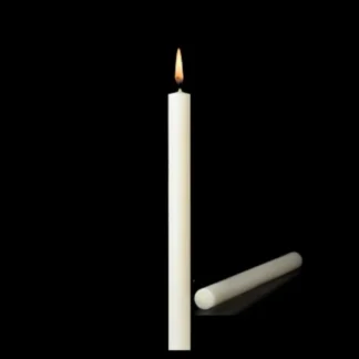 White Congressional Candles 17/32" x 7"