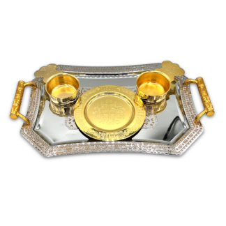 Zapivka Set -Silver and Gold Medium