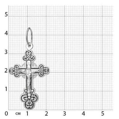 St Vladimir Inspired Cross - Image 2