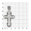 Mother of God Protection Veil Anchor Cross - Image 2