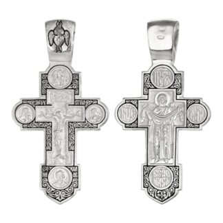 Mother of God Protection Veil Anchor Cross