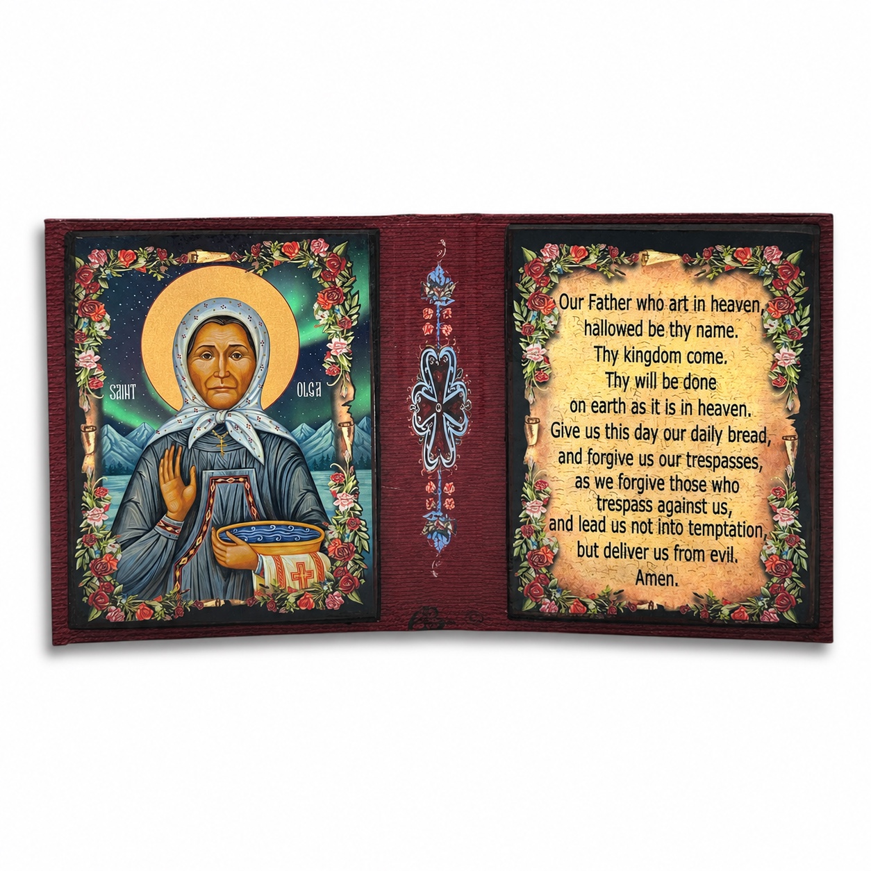 Saint Matushka Olga of Alaska, Our Father Folding Pocket Prayer