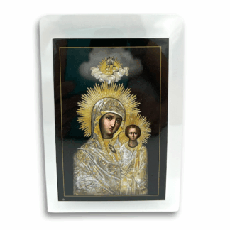 Sitka Mother of God, Laminated Pocket Size Icon