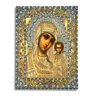 Theotokos Ceramic Outdoor Icon