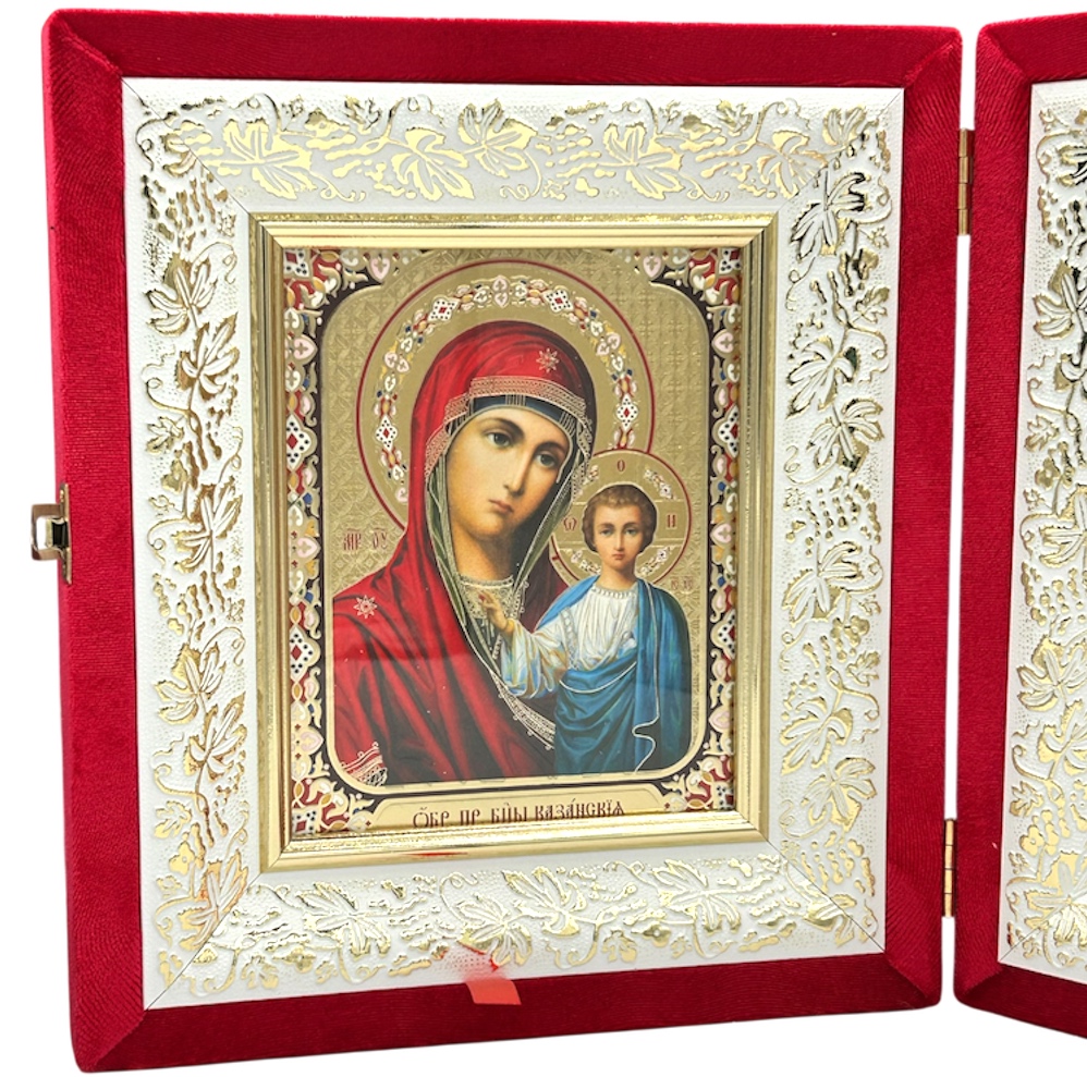 Folding Icon, large with red velvet - Image 4