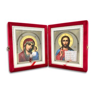 Folding Icon, with red velvet