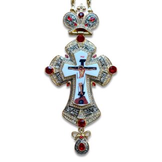 Vine of Christ, Pectoral Cross, Red Stones 2