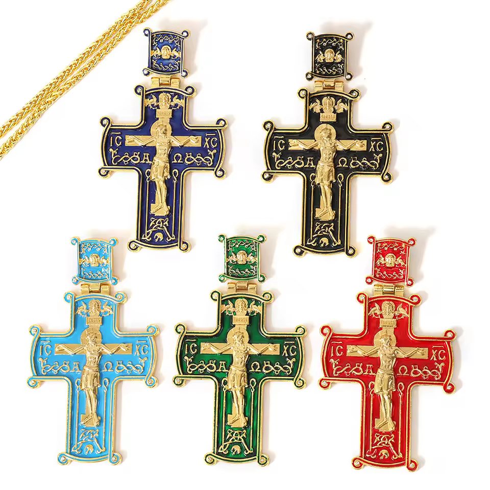 Veil of Mercy Pectoral Cross