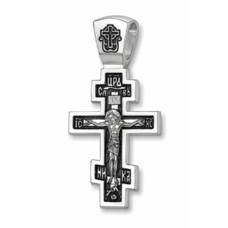 3 Bar Silver Cross of the Holy Passion