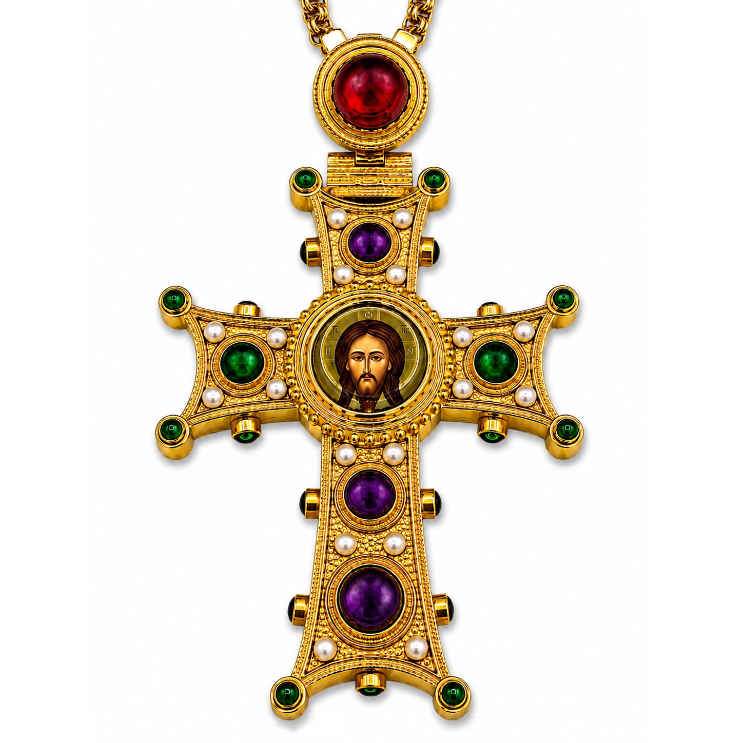 Cross of Precious Stones Pectoral Cross