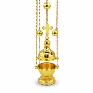 Small Travel Censer, gold color