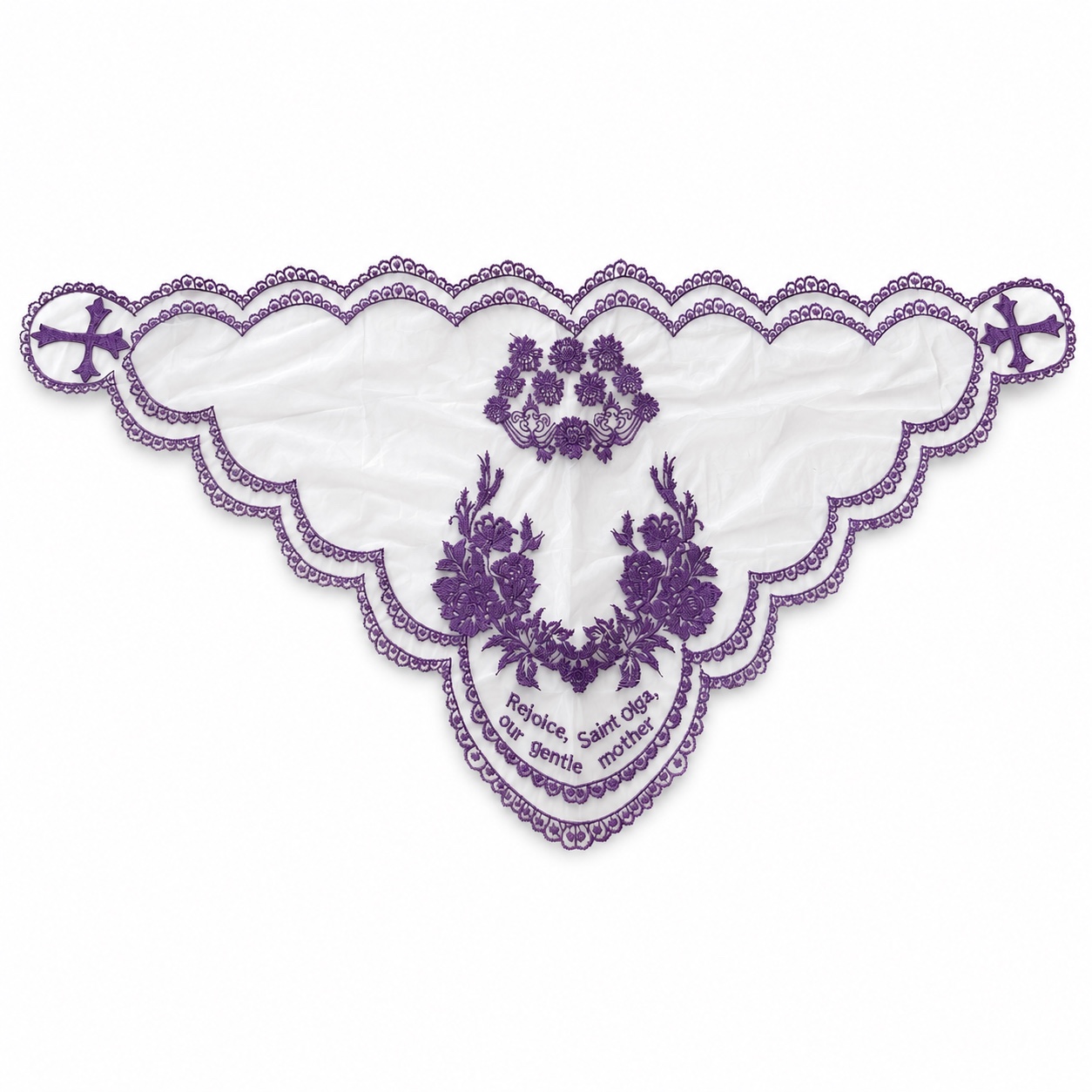 Saint Olga Embroidered Head Covering - Image 8