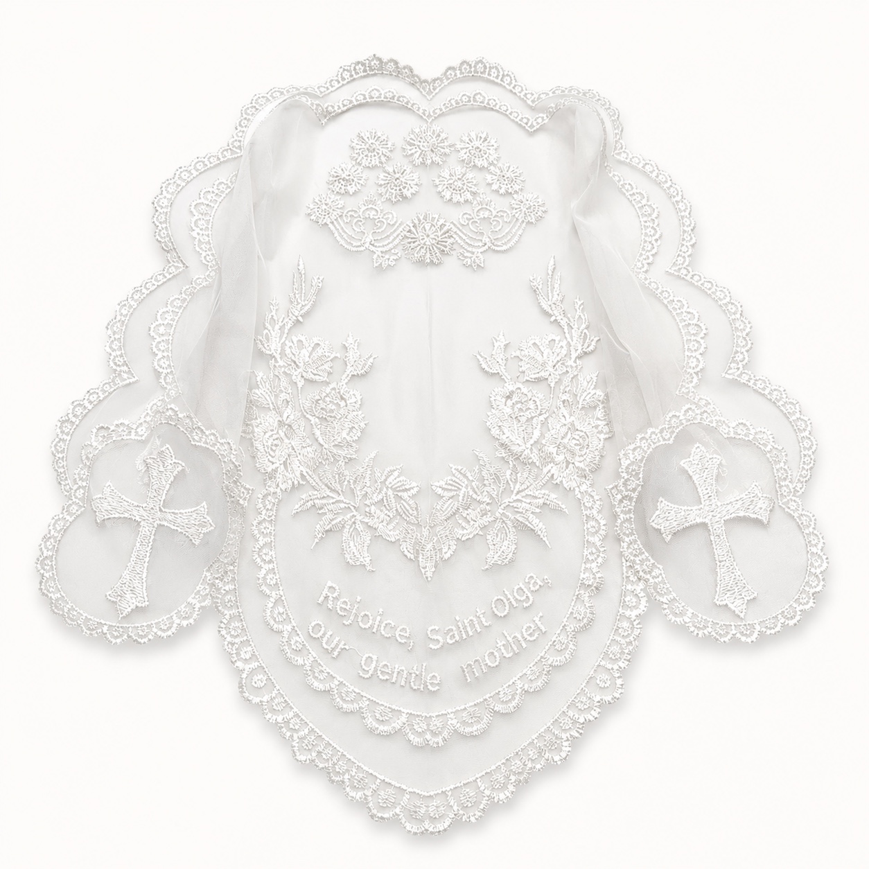 Saint Olga Embroidered Head Covering - Image 6