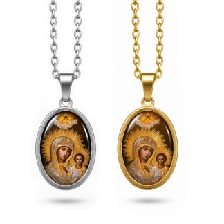 Sitka Mother of God Icon Pendant