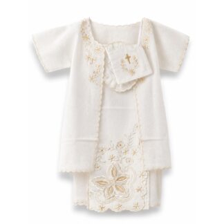 Traditional Romanian Orthodox Baptismal Linen Set
