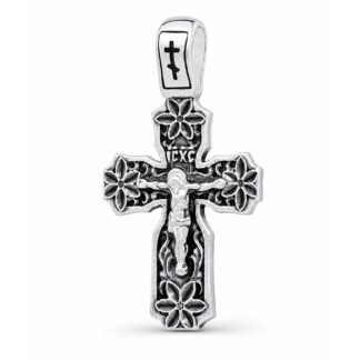 Forget-Me-Not Flower Cross